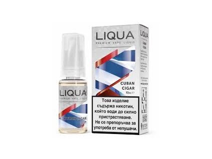 LIQUA Elements Cuban Cigar 10 ml (Nikotín: 12 mg, Objem 10 ml)