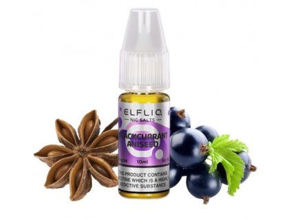 ELFLIQ Blackcurrant Aniseed 10 ml (Nikotín: 20 mg)