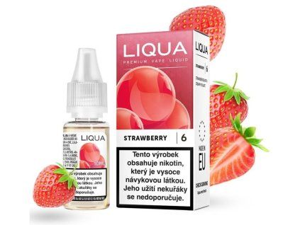 LIQUA Elements Strawberry 10ml (Nikotín: 12 mg, Objem 10 ml)