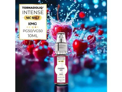 TORNADOLIQ Intense Cherry Ice Nic Salt 10 ml (Nikotín: 20 mg)