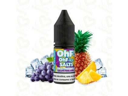 OhF! Salts Ice Grape Pineapple liquid 10 ml (Nikotín: 20 mg)