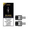 Voopoo ITO Empty Pod cartridge 3ml (2 ks/bal.) (Balenie 2 ks, Objem 3ml)