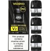 Voopoo Vinci Pod V2 Replacement (3 ks/bal.) (Balenie 3 ks, Odpor 1,2 ohm)