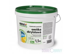 Mistral omítka akrylát/příplatkový/Symphony/25kg