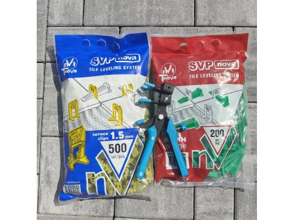 SADA 1.5mm 500ks+200ks+kleště