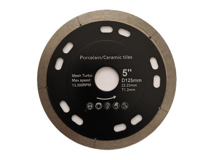 Diamantový řezný kotouč 125 mm (černý)