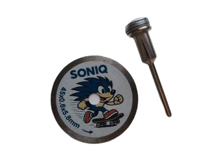 Diamantový řezný kotouč Soniq pro mini brusky