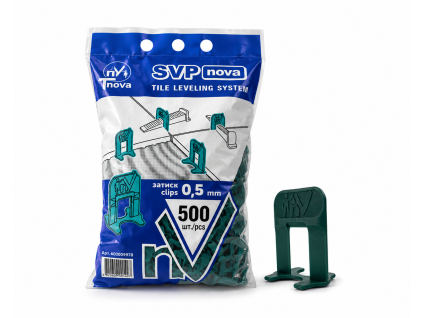 (500ks) Nivelační spony 0.5mm Svp Nova