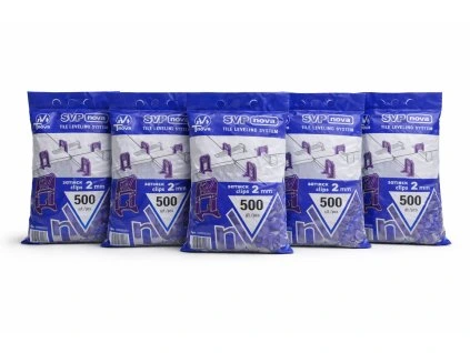 SPONY / KLIPSY SVP Nova – 5 balení (2500 ks)