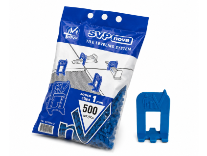 (500ks) Nivelační spony 1mm Svp Nova