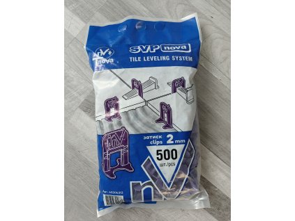 (500ks) Nivelační spony 2mm Svp Nova
