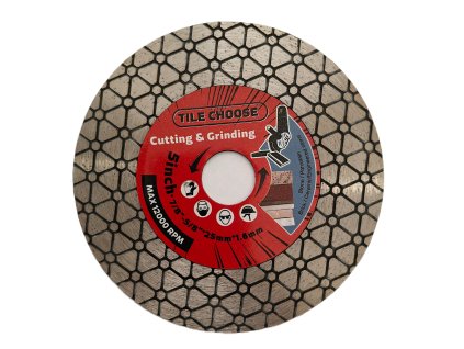 Diamantový kotouč TILE CHOOSE 125 mm – řezání a broušení