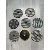 Diamantové lešticí kotouče – sada 7 ks + adaptér M14