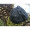 Černý turmalín - Skoryl, přírodní surový kámen / Brazílie