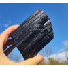 Černý turmalín - Skoryl, přírodní surový kámen / Brazílie