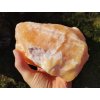 Oranžový kalcit 3,57kg - přírodní surový kámen