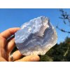 Modrý chalcedon - přírodní surový minerál