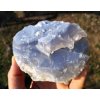 Modrý chalcedon - přírodní surový minerál