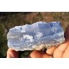Modrý chalcedon - přírodní surový minerál
