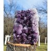Ametyst 8,4kg - přírodní surová ametystová drúza / Brazílie