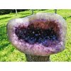 Ametyst 22,5kg - přírodní geoda, drúza / Brazílie