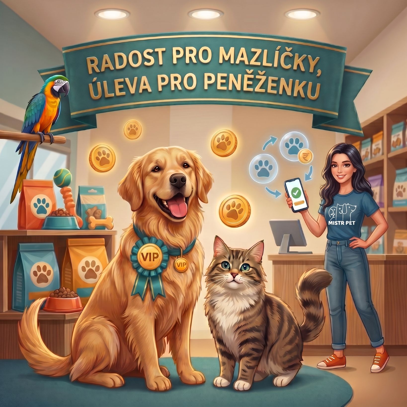 Utrácíte za mazlíčky majlant? Získejte exkluzivní slevy