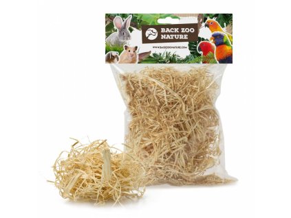 back zoo nature shredded wood