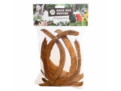 back zoo nature coconut husk slices