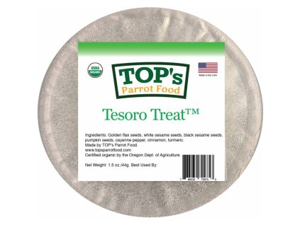 top s parrot food tesoro treat original 44 gram