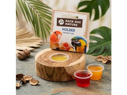 Teakový držák pro Fruit Cups 1