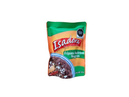 Isadora Frijoles Refritos Negros 220g