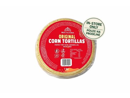Moctezuma Original Corn Tortillas 1kg 12cm