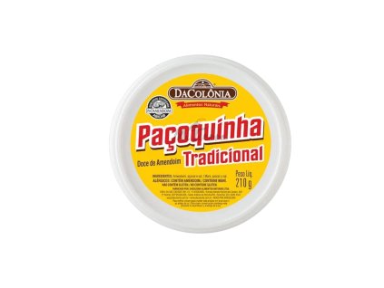 Dacolonia Paçoca Rolha Tradicional 210g