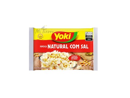 Yoki Pipoca Natrual Com Sal 100g