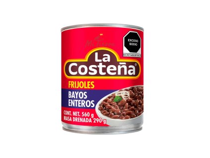 La Costeña Frijoles Bayos Enteros 640g