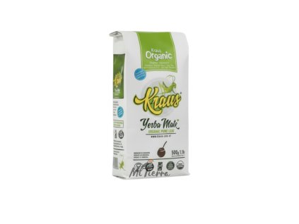 Yerba Mate Kraus Organic Pure Leaf 500g
