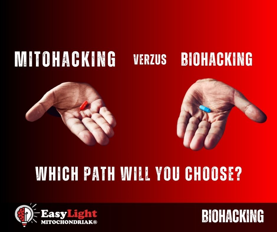 Biohacking versus mitohacking and mitochondrial health