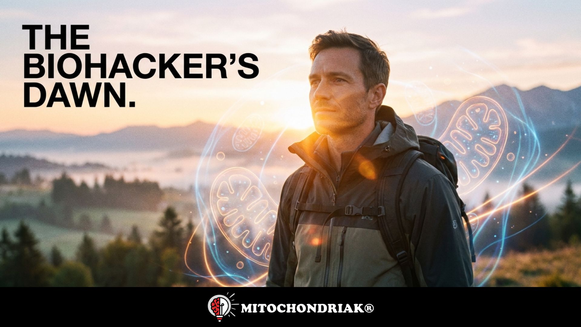 Mitochondriak lifestyle, sunrise, mitochondria and natural energy