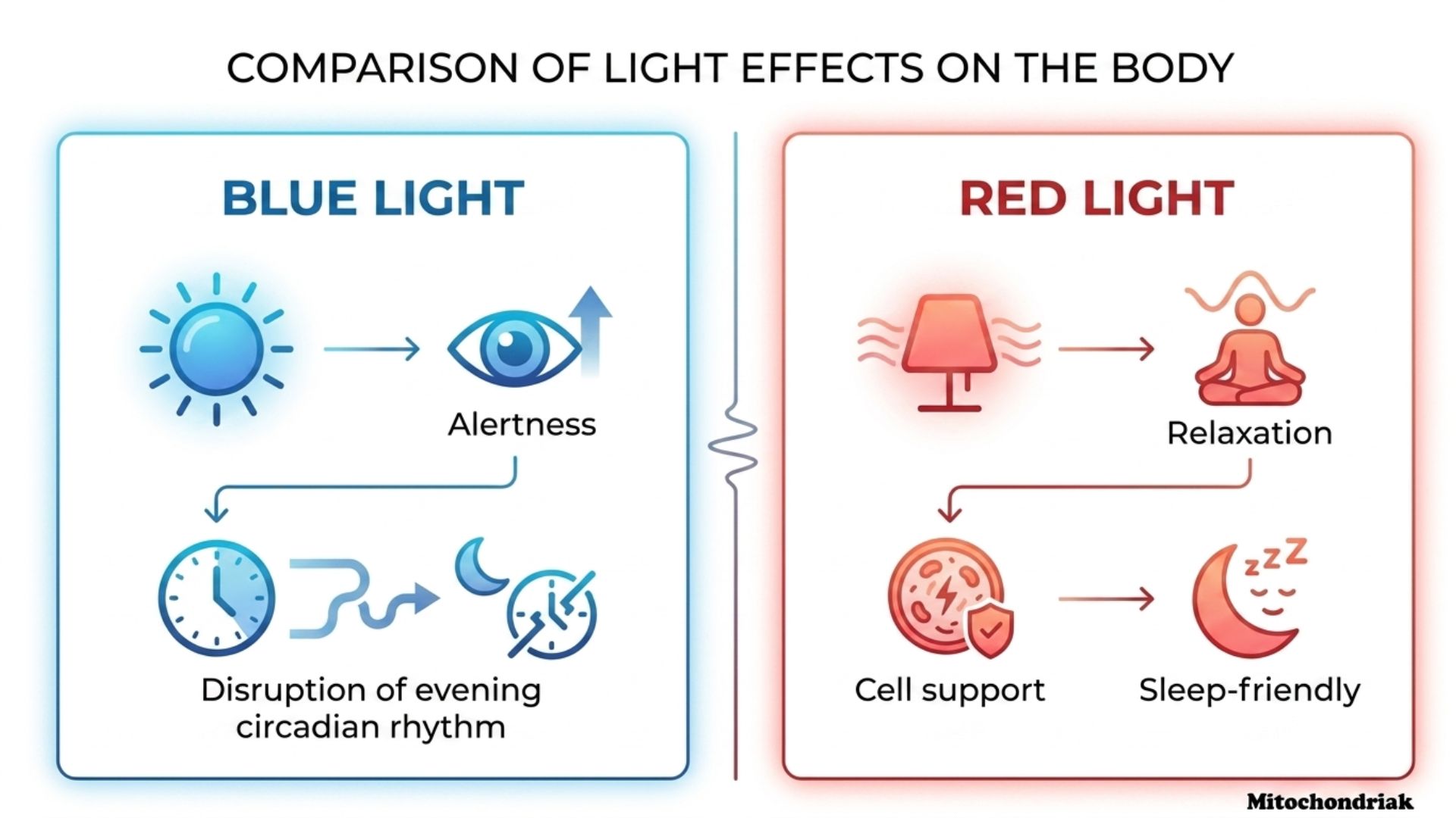Seasonal depression light therapy and circadian rhythm infographic
