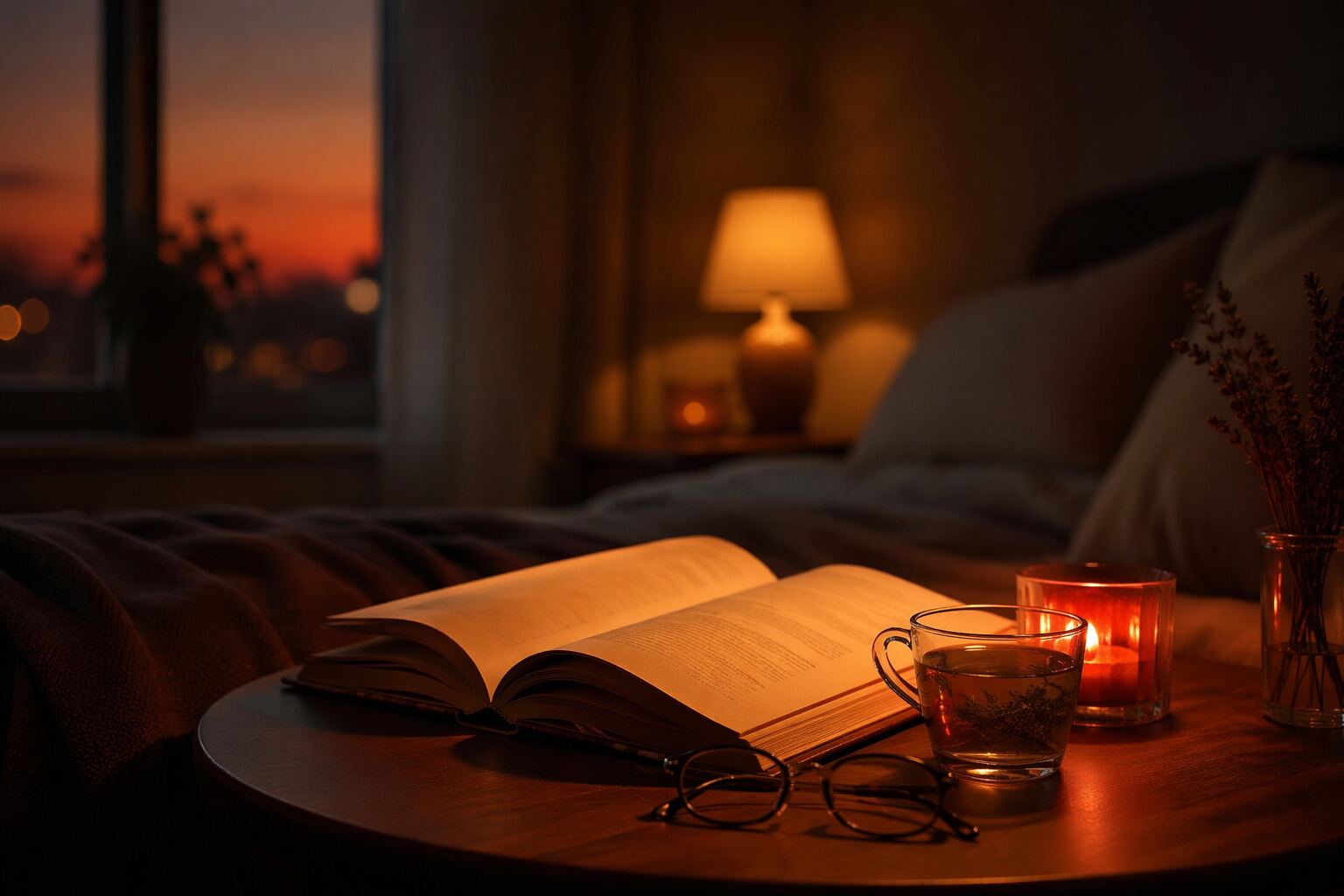Red evening bulbs Mitochondriak for better children sleep