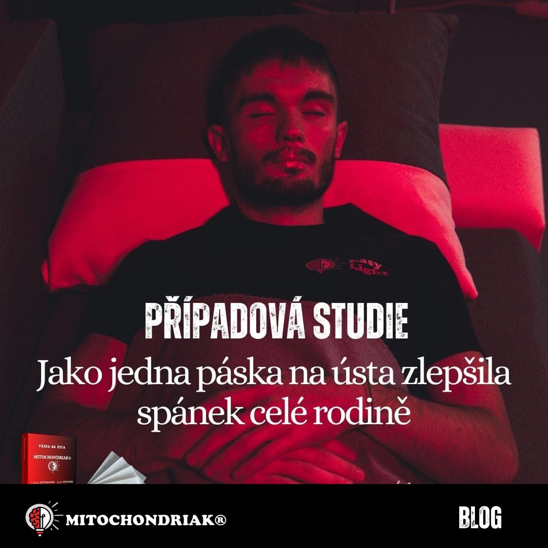 Jak jedna páska na ústa zlepšila spánek celé rodině