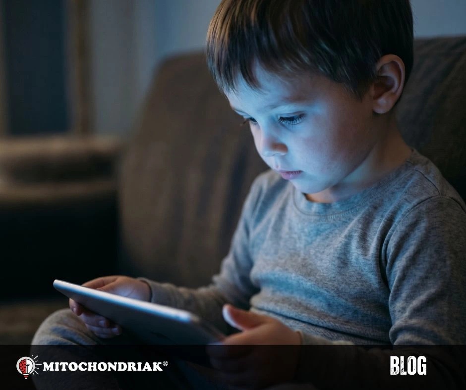 Modré světlo a děti: kompletní průvodce pro rodiče | Mitochondriak®