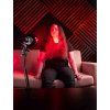 mitochondriak red nir therapy bulb woman side relax session vertical