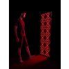 mitochondriak advanced panel full body red nir session man barefoot side vertical