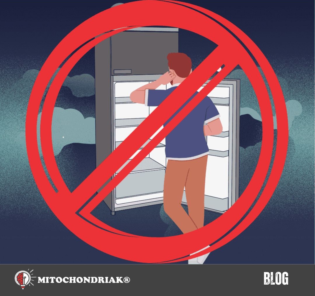 Stop niebieskiemu światłu podczas nocnej wizyty przy lodówce!