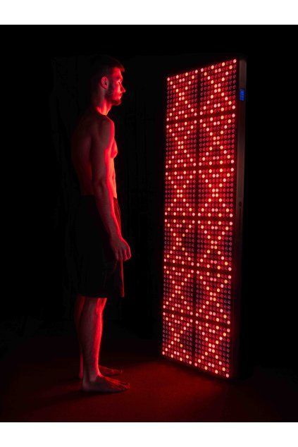 mitochondriak advanced panel full body red nir session man side standing vertical