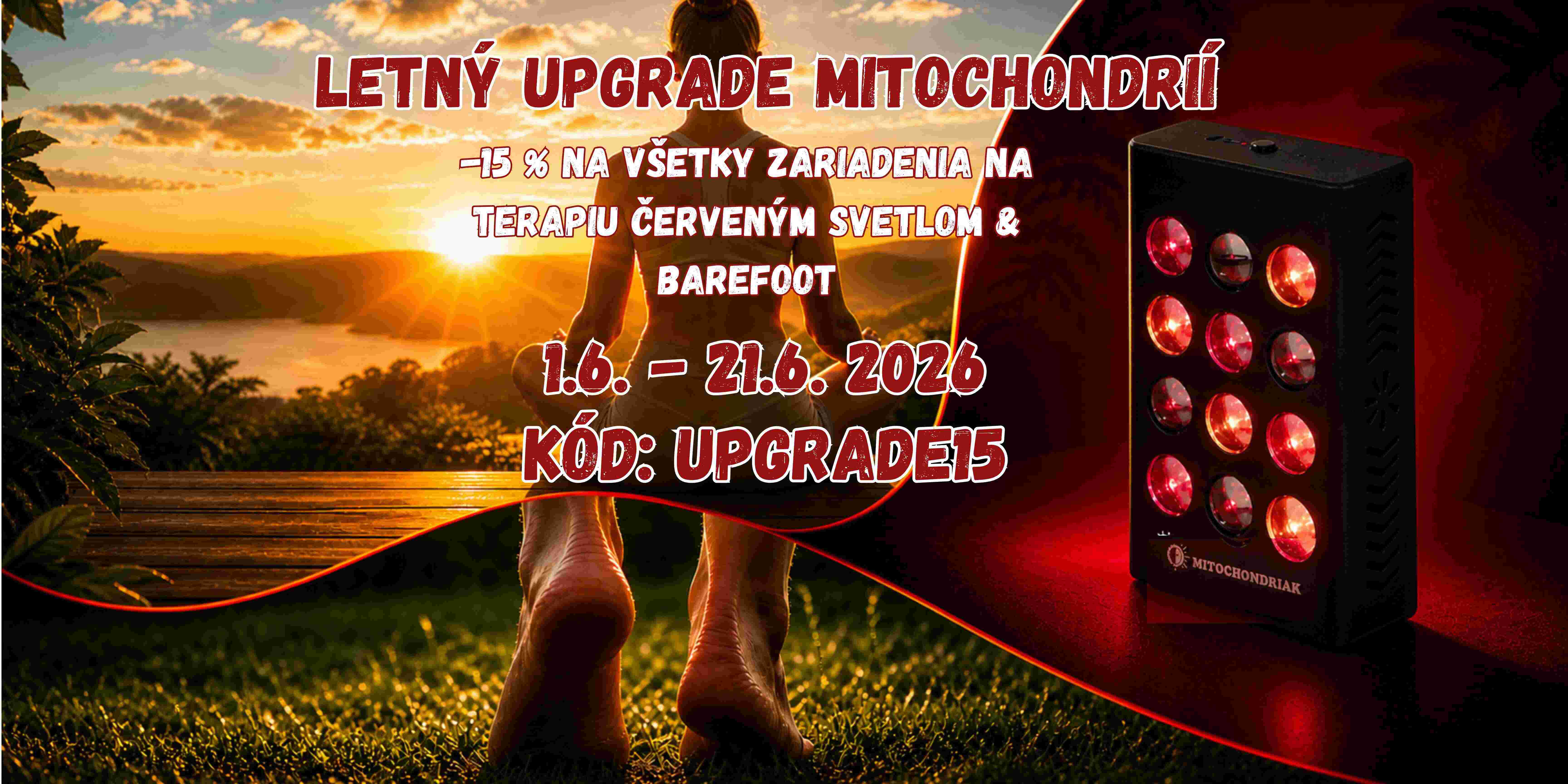 LETNÝ UPGRADE MITOCHONDRIÍ