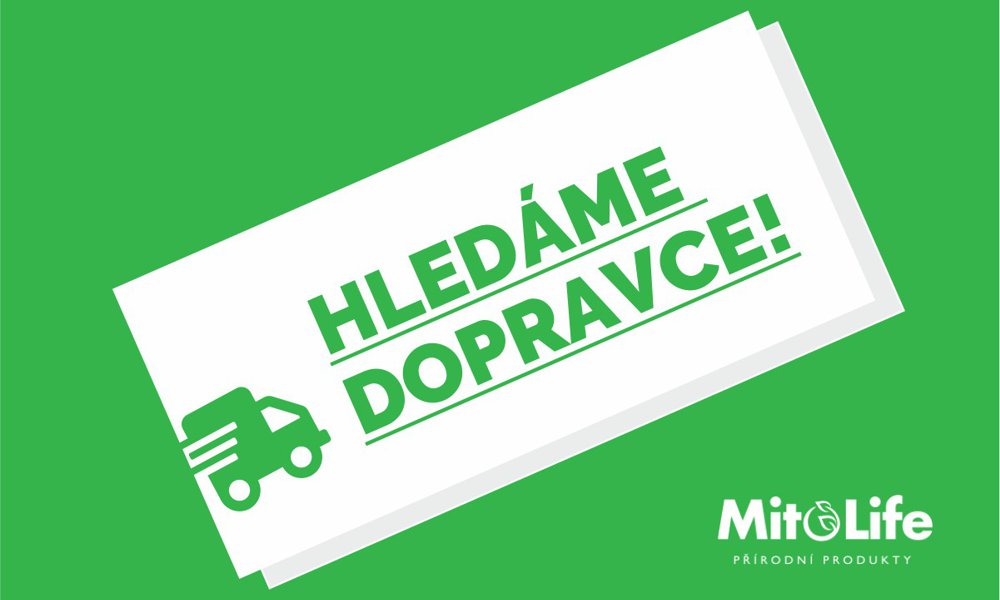 Aktualita: Hledáme další dopravce pro doručování zboží z našeho e-shopu