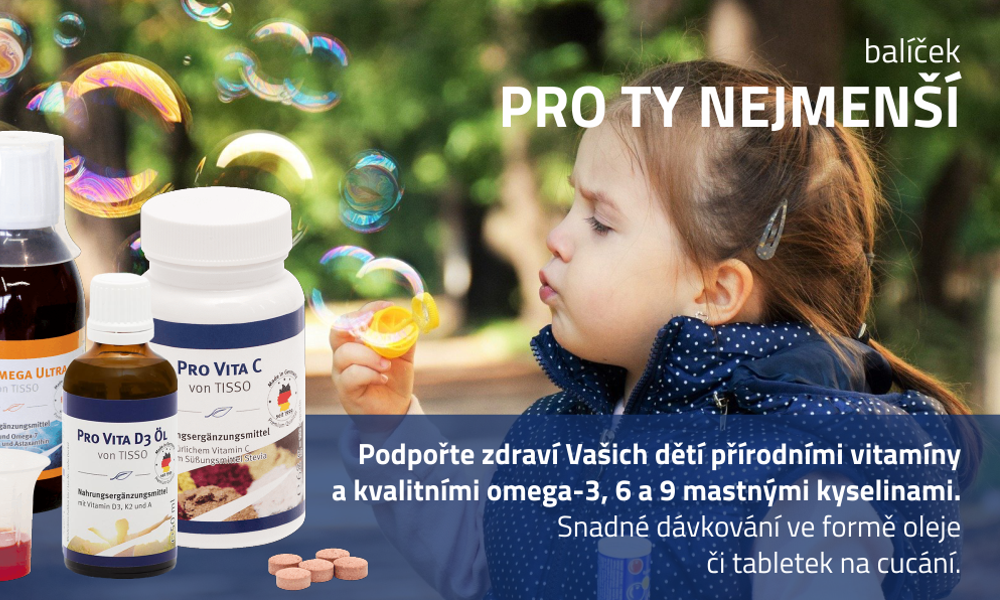 Aktualita: Nový balíček Pro ty nejmenší – doplňky stravy pro děti