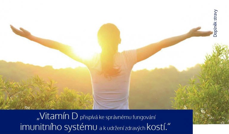 Vitamín D v kapkách doplněk stravy